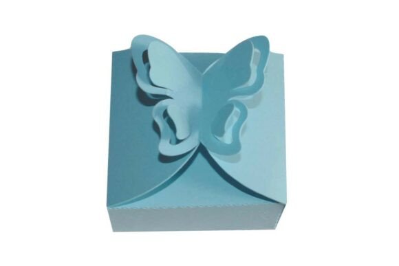 3D SVG Butterfly Box for Birthdays & Gifts