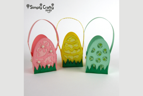 Easter 3D SVG Treat Box for Blog Graphics