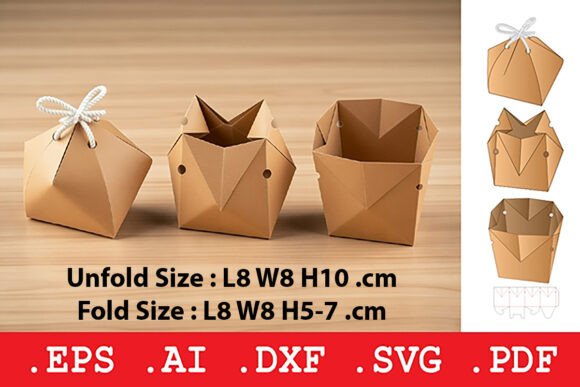 Faceted Pouch Box with Cord Tie Review