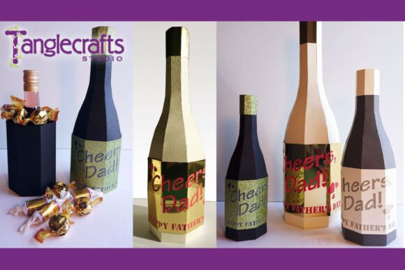 Father's Day 3D SVG Bottle Box Review