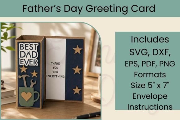 Father S Day 3D SVG for Local Branding