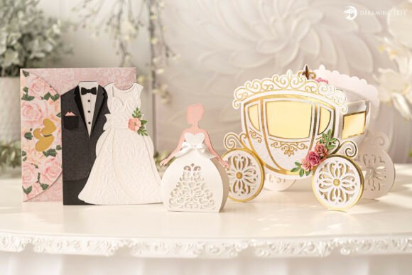 Happily Ever After 3D SVG Wedding Bundle Review