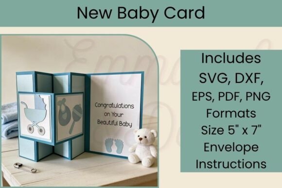 Review: 3D SVG Baby Card for Modern Branding