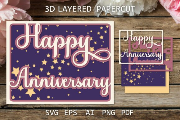 Review: 3D SVG Card for Anniversaries