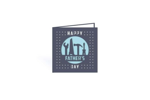 Review: DIY Tools Father's Day Cut Out Card Design