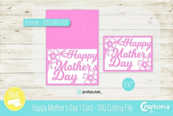 Review: Happy Mother's Day Card SVG for Embroidery