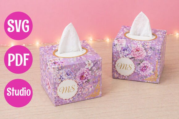 Reviewing a 3D SVG Wedding Tissue Box for Blogs