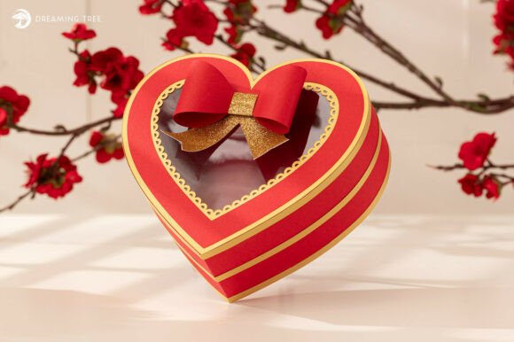 Sweetheart Keepsake Box SVG: A 3D SVG for Valentine S Day